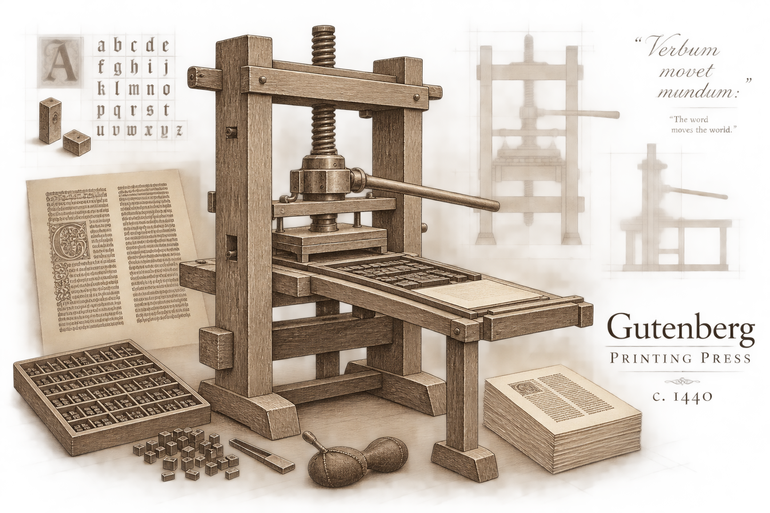 Gutenberg Printing Press